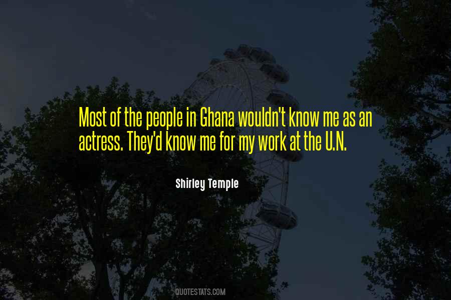Shirley Temple Quotes #1455909