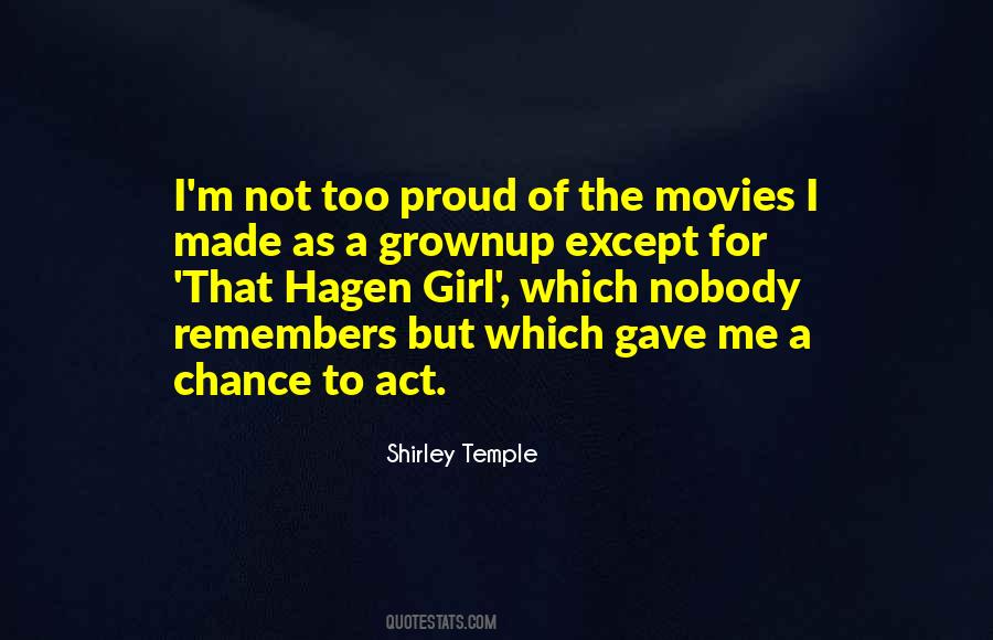 Shirley Temple Quotes #1644551