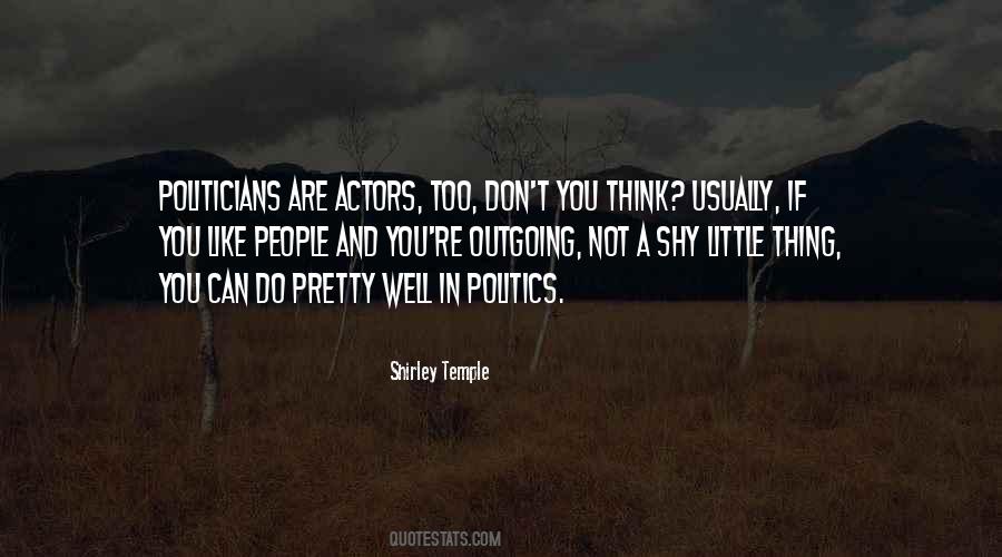 Shirley Temple Quotes #209864