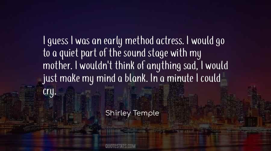 Shirley Temple Quotes #655300