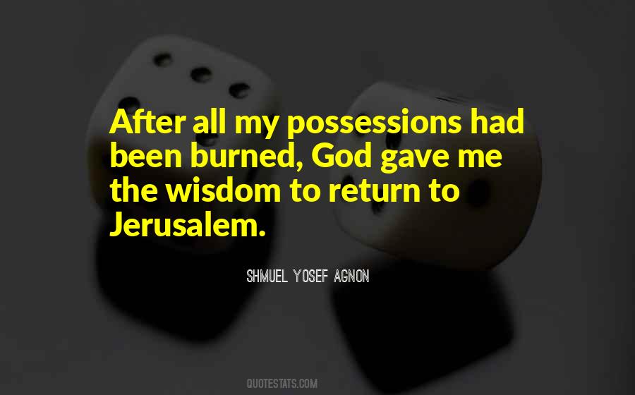 Shmuel Yosef Agnon Quotes #425134