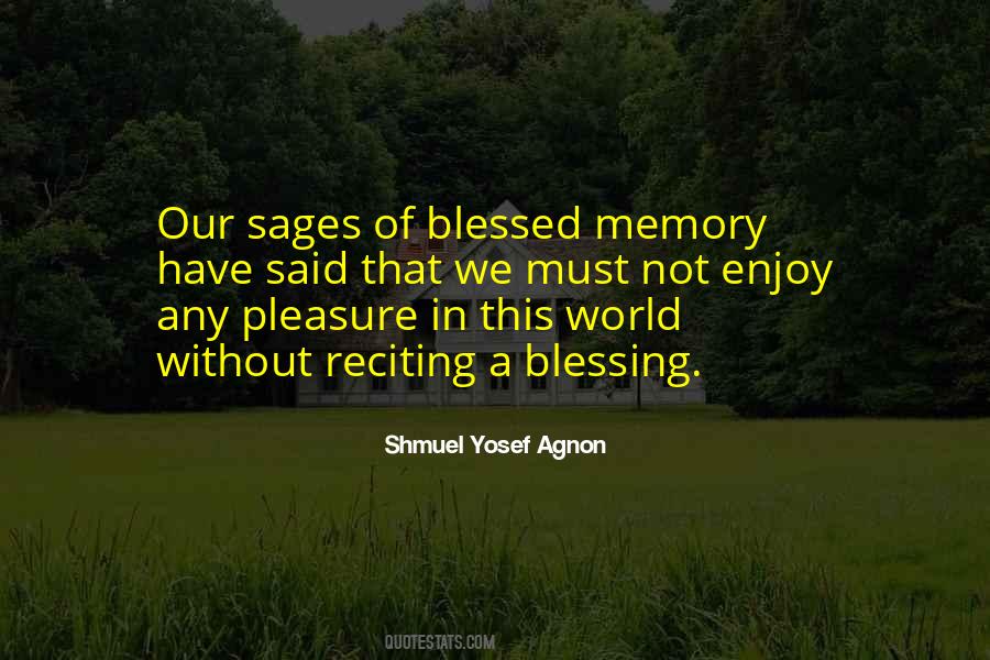 Shmuel Yosef Agnon Quotes #444654