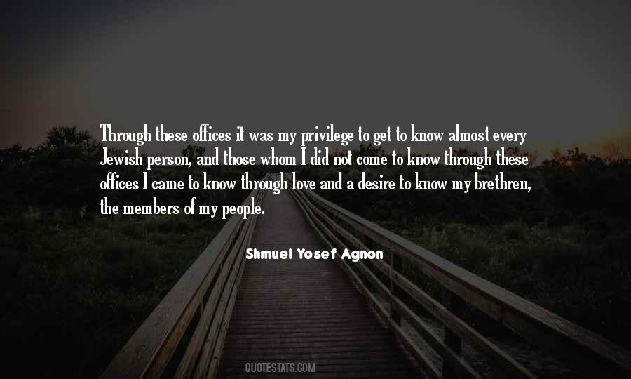 Shmuel Yosef Agnon Quotes #755077