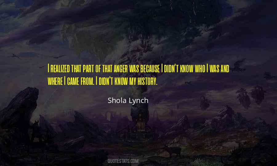 Shola Lynch Quotes #355644