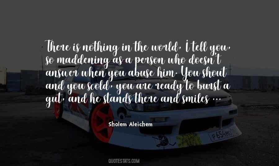 Sholem Aleichem Quotes #394022