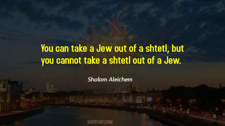 Sholom Aleichem Quotes #1209241