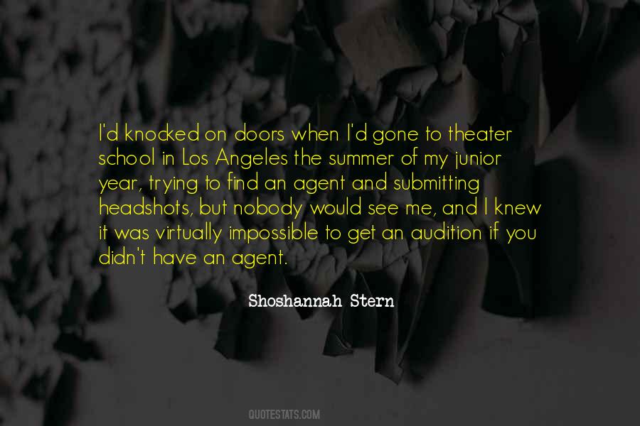 Shoshannah Stern Quotes #434850