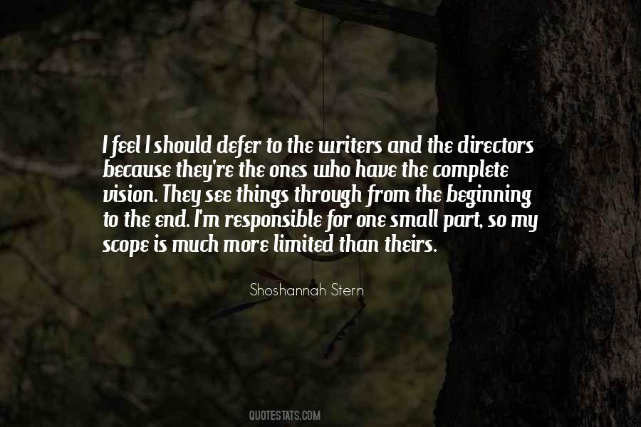 Shoshannah Stern Quotes #576233