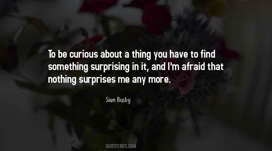 Sian Busby Quotes #53895