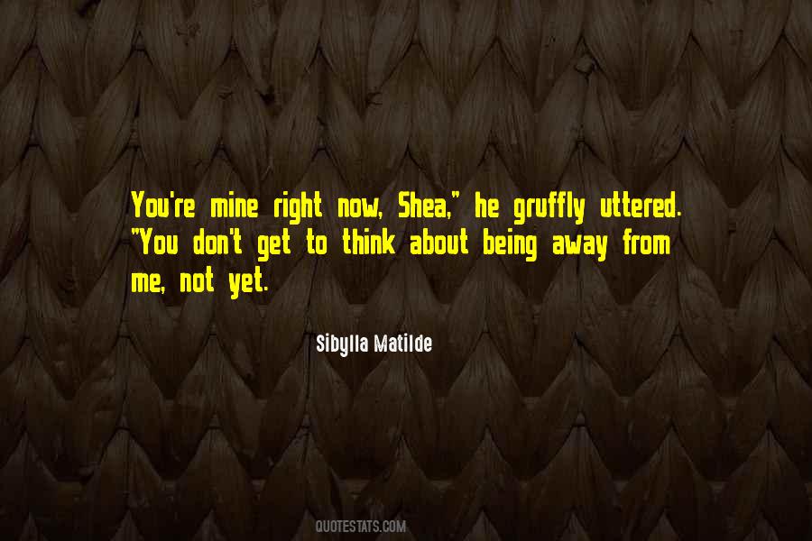 Sibylla Matilde Quotes #668989