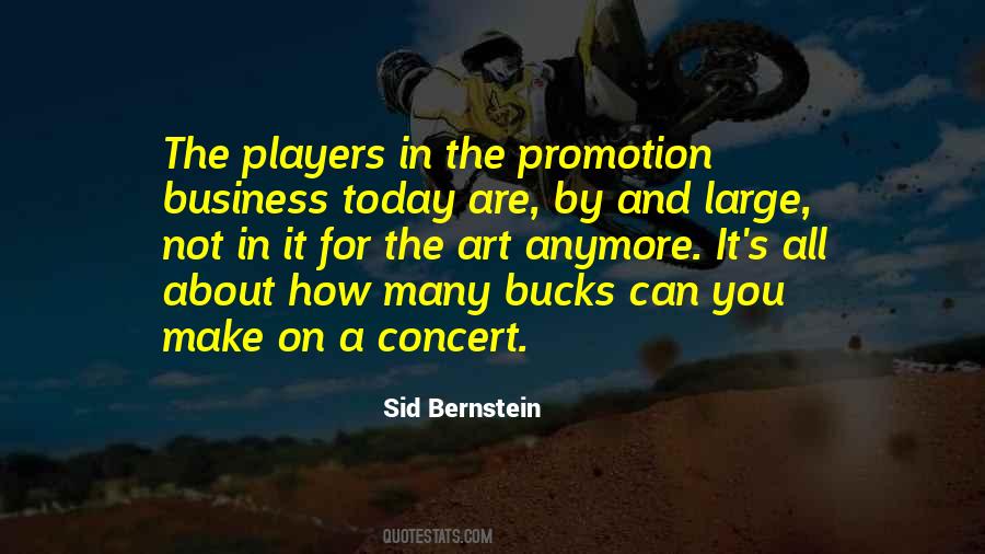 Sid Bernstein Quotes #1107895