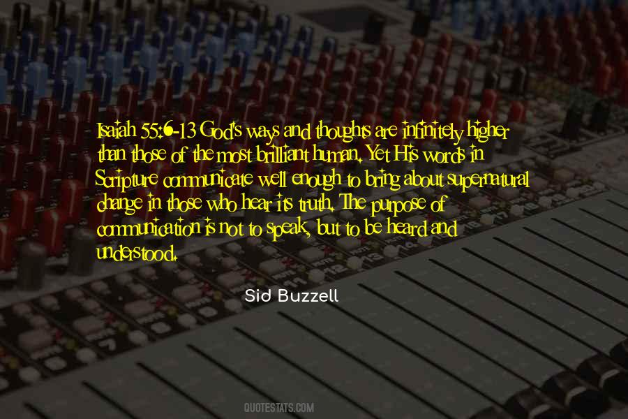 Sid Buzzell Quotes #1747588