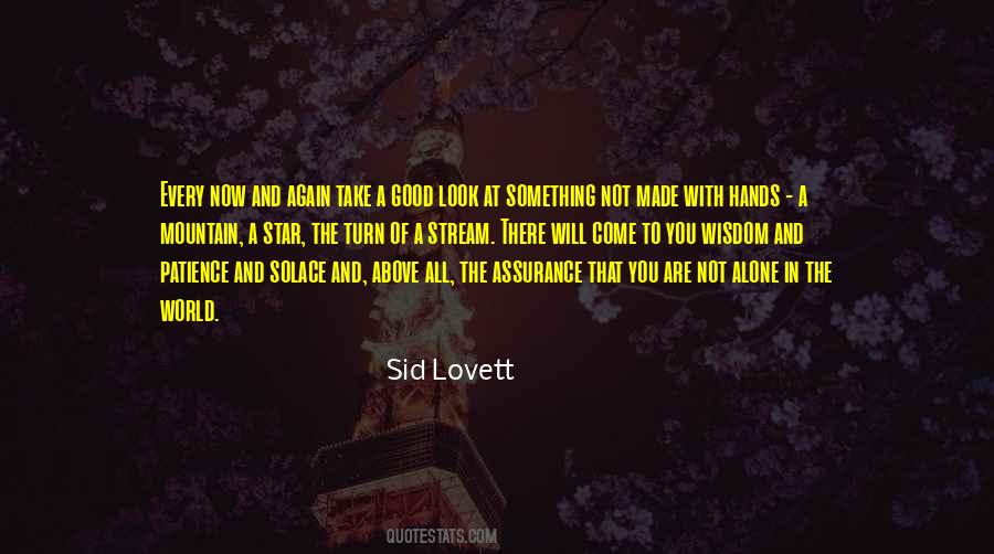 Sid Lovett Quotes #768494