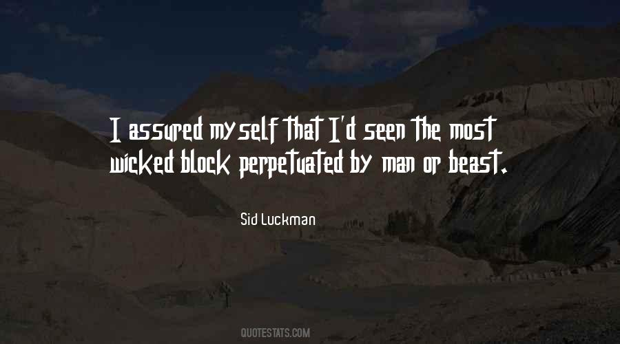 Sid Luckman Quotes #264218