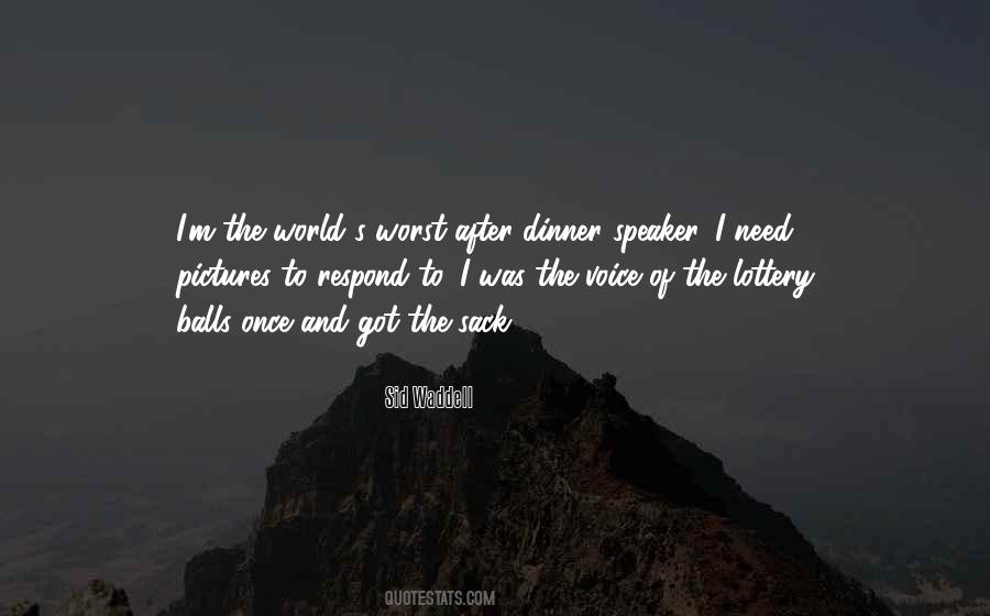 Sid Waddell Quotes #1660496