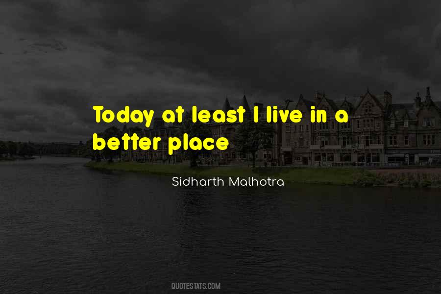 Sidharth Malhotra Quotes #728262 Sidharth Malhotra Quotes #728262