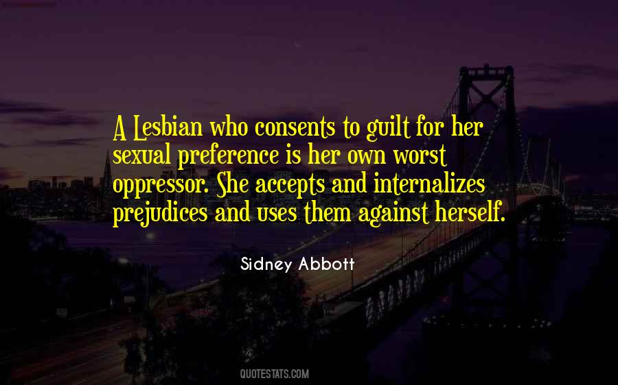 Sidney Abbott Quotes #1317526