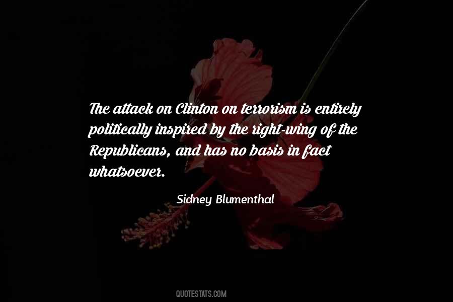 Sidney Blumenthal Quotes #544178