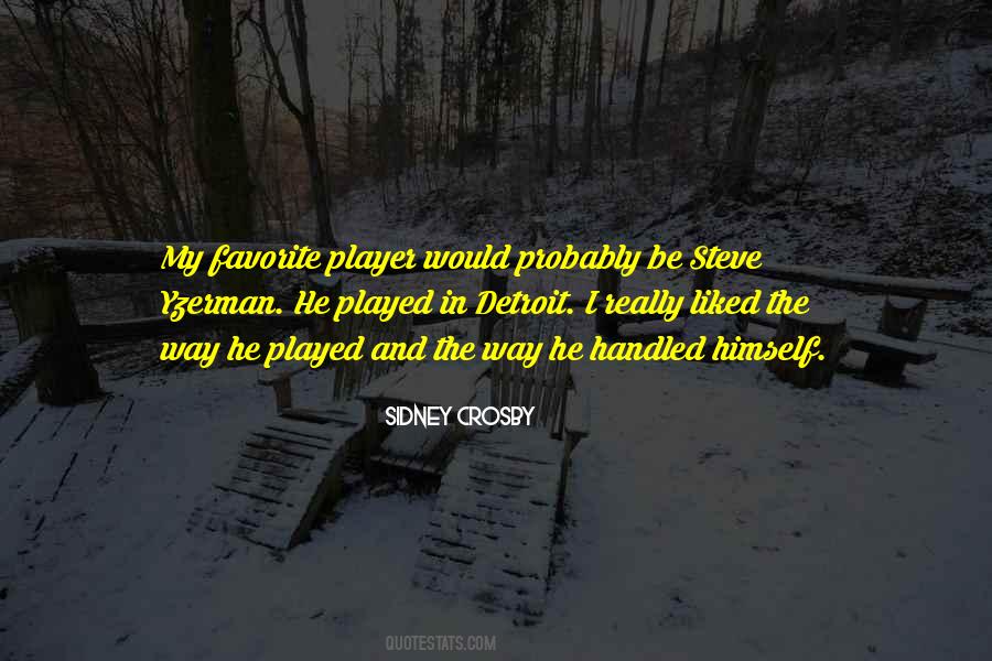 Sidney Crosby Quotes #884544