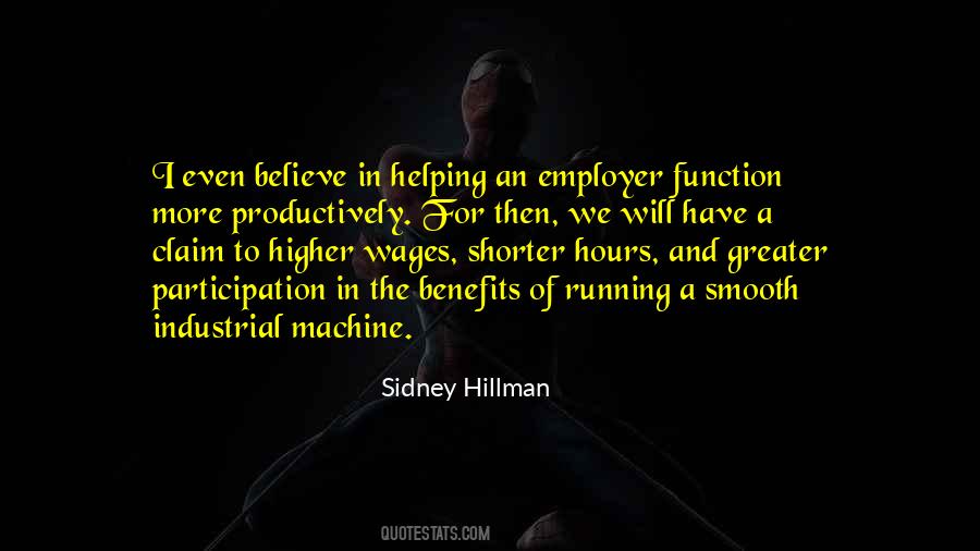 Sidney Hillman Quotes #1464747