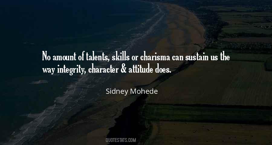 Sidney Mohede Quotes #1286955