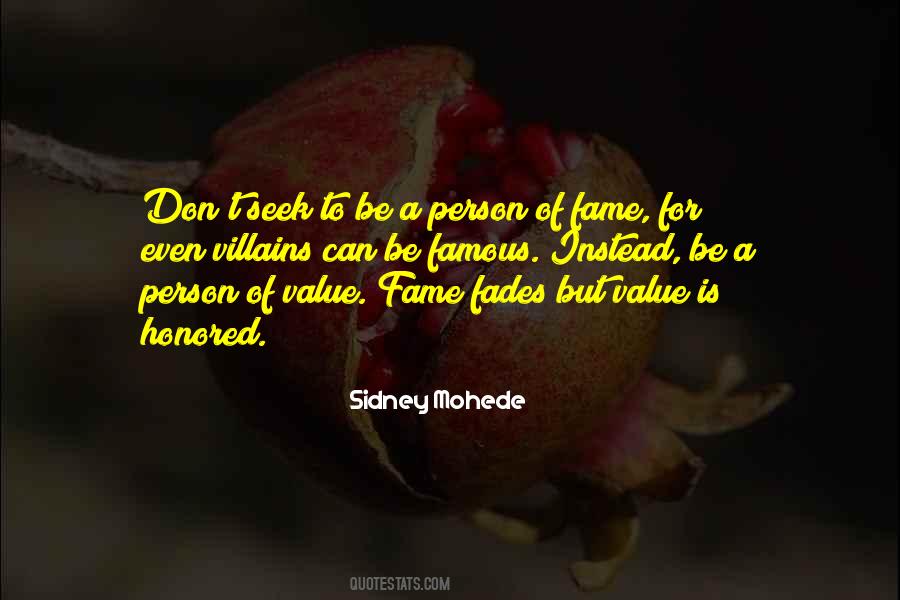 Sidney Mohede Quotes #356750 Sidney Mohede Quotes #356750