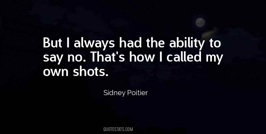 Sidney Poitier Quotes #1104102