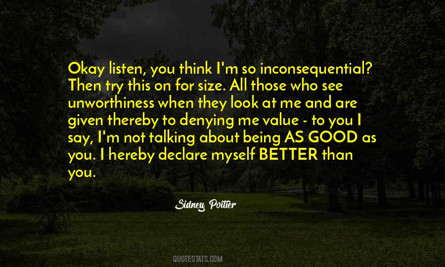 Sidney Poitier Quotes #830427