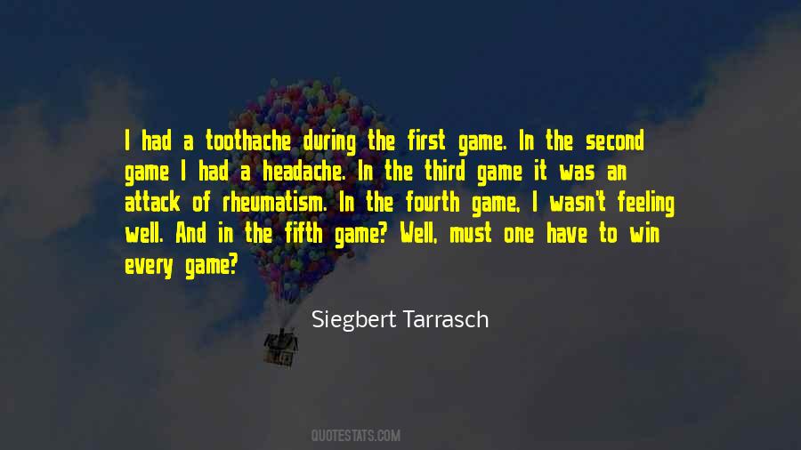 Siegbert Tarrasch Quotes #1061597