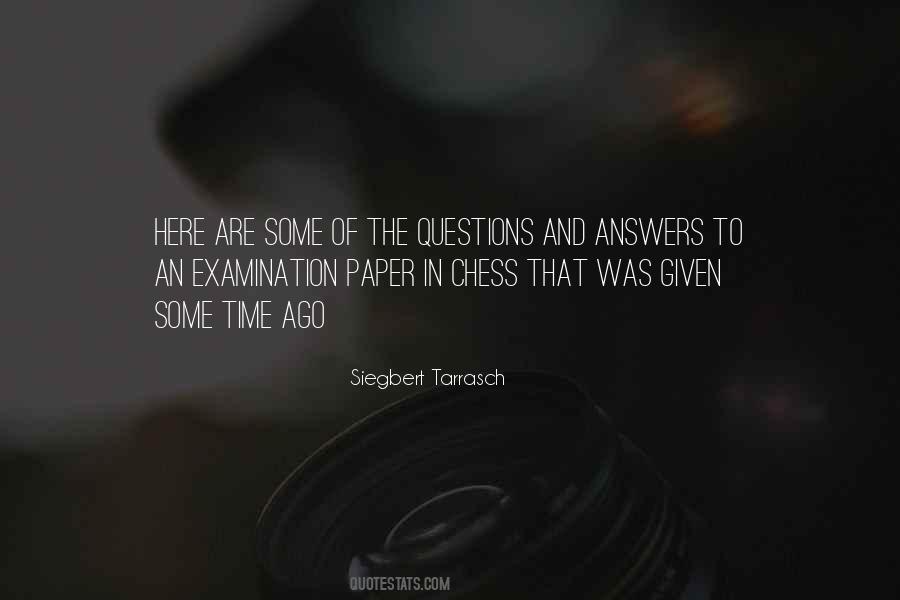 Siegbert Tarrasch Quotes #490564