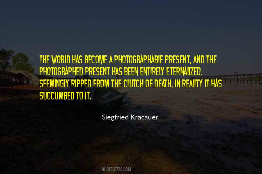 Siegfried Kracauer Quotes #1492786