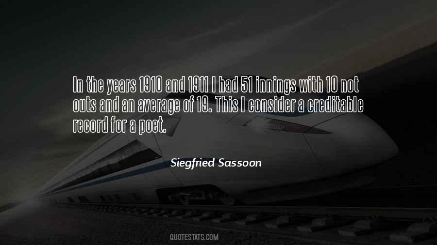 Siegfried Sassoon Quotes #541043