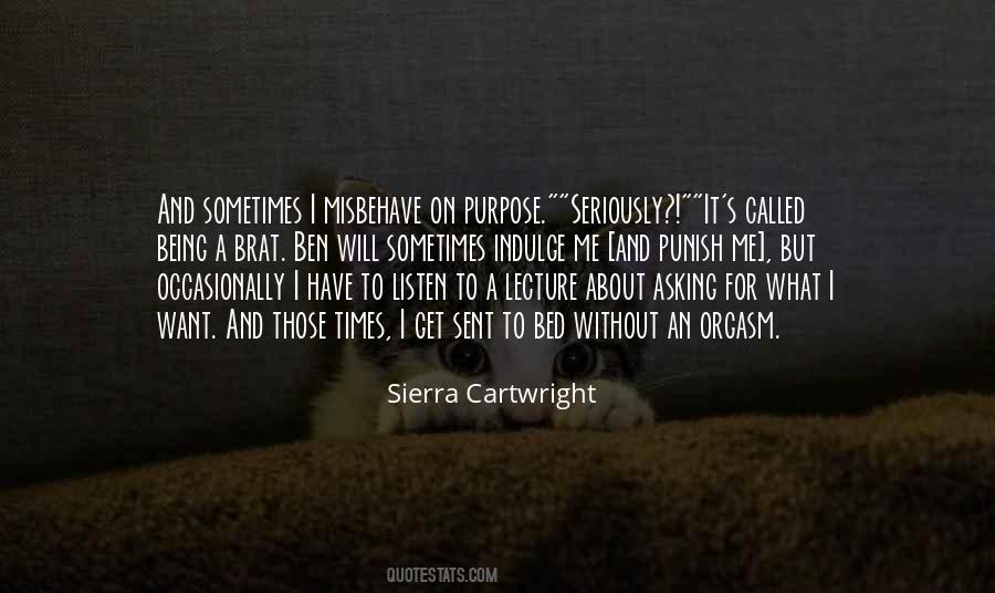 Sierra Cartwright Quotes #799067