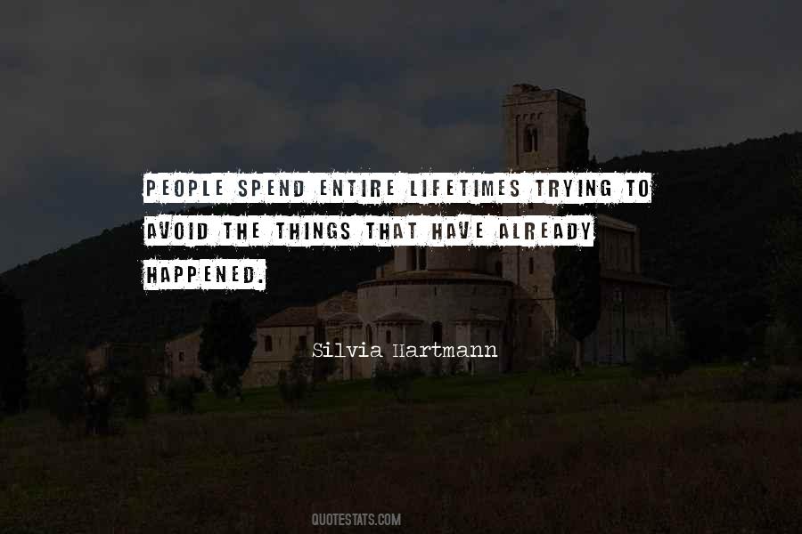 Silvia Hartmann Quotes #1734468