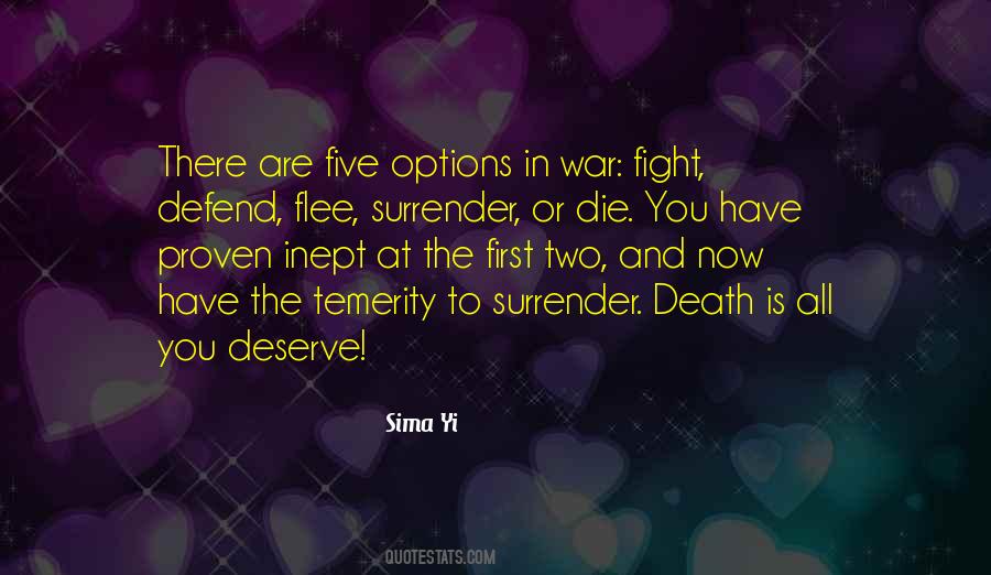 Sima Yi Quotes #1353748