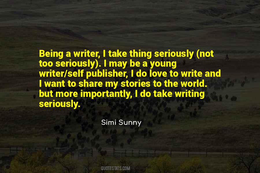 Simi Sunny Quotes #1070070