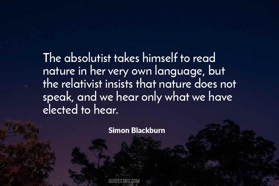 Simon Blackburn Quotes #965106