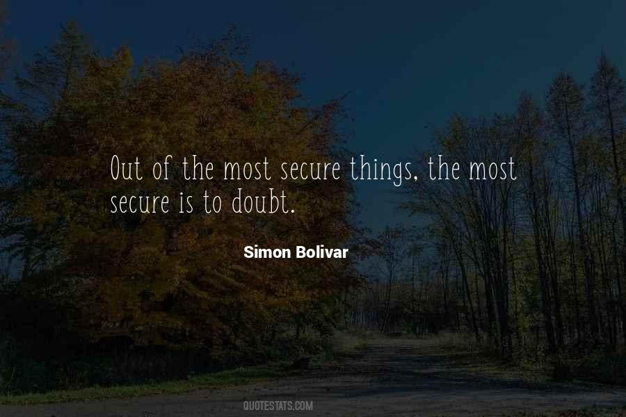 Simon Bolivar Quotes #1785487