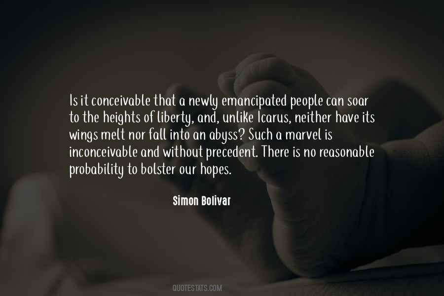 Simon Bolivar Quotes #686269