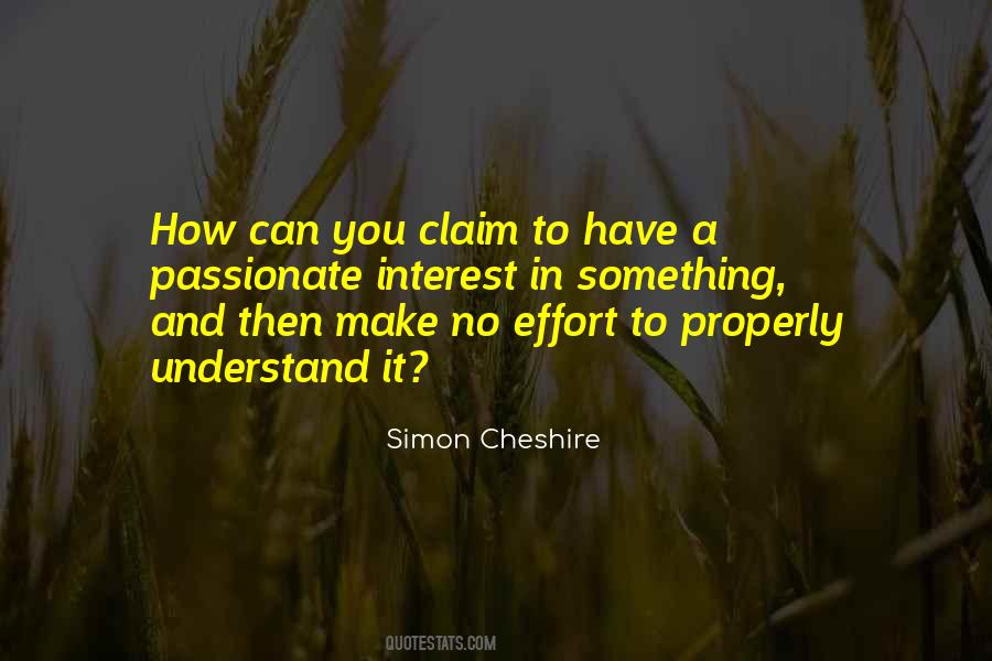 Simon Cheshire Quotes #643562