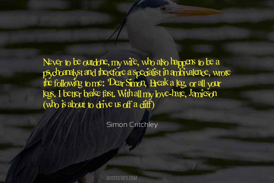 Simon Critchley Quotes #322480
