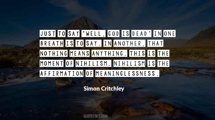 Simon Critchley Quotes #60783