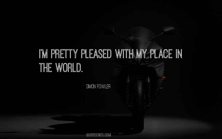Simon Fowler Quotes #1508770