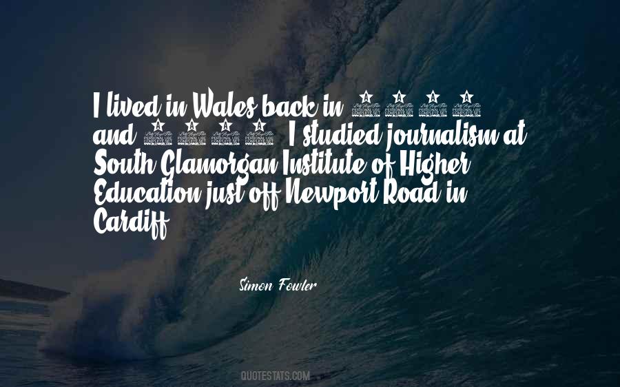 Simon Fowler Quotes #1773676