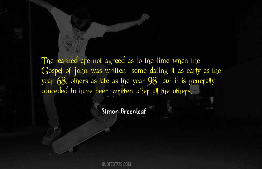 Simon Greenleaf Quotes #963482