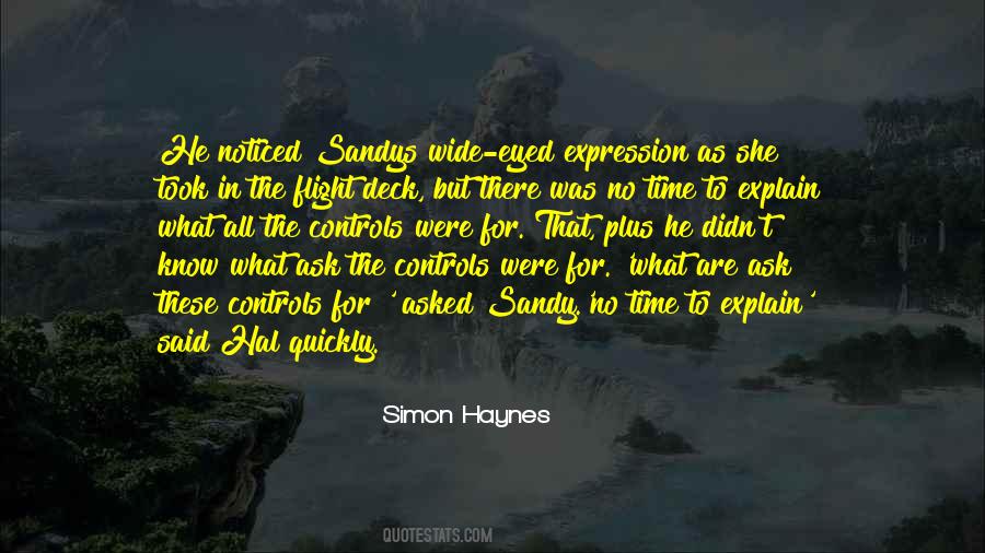 Simon Haynes Quotes #524363