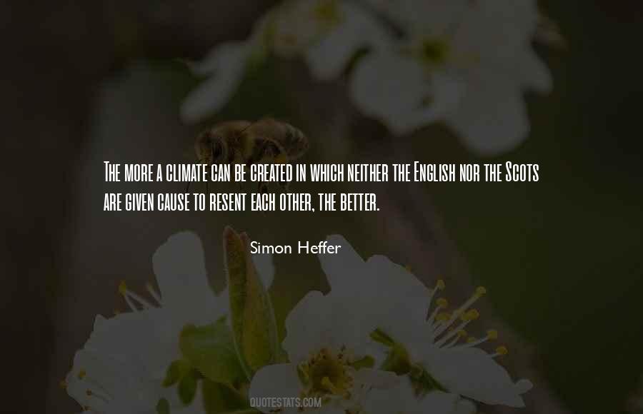 Simon Heffer Quotes #908064