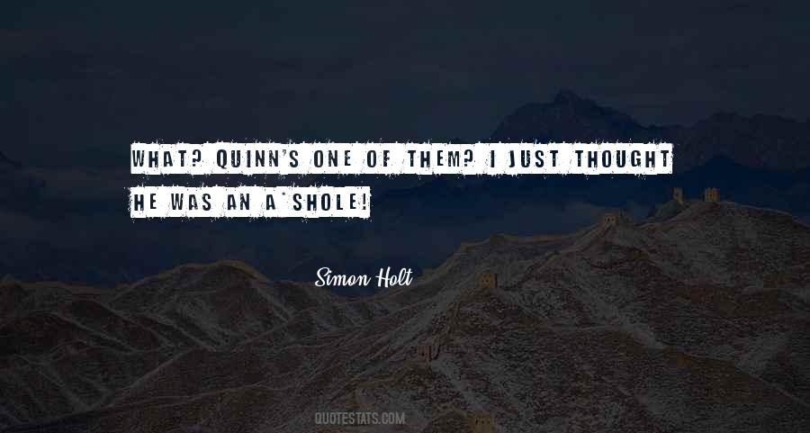Simon Holt Quotes #1066174