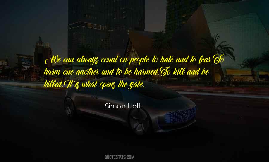 Simon Holt Quotes #46751