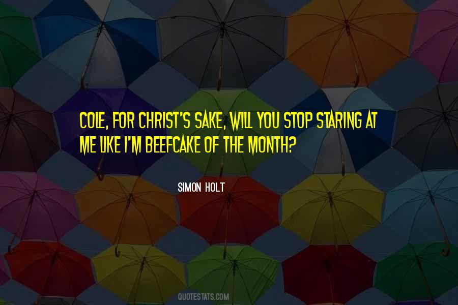 Simon Holt Quotes #826159